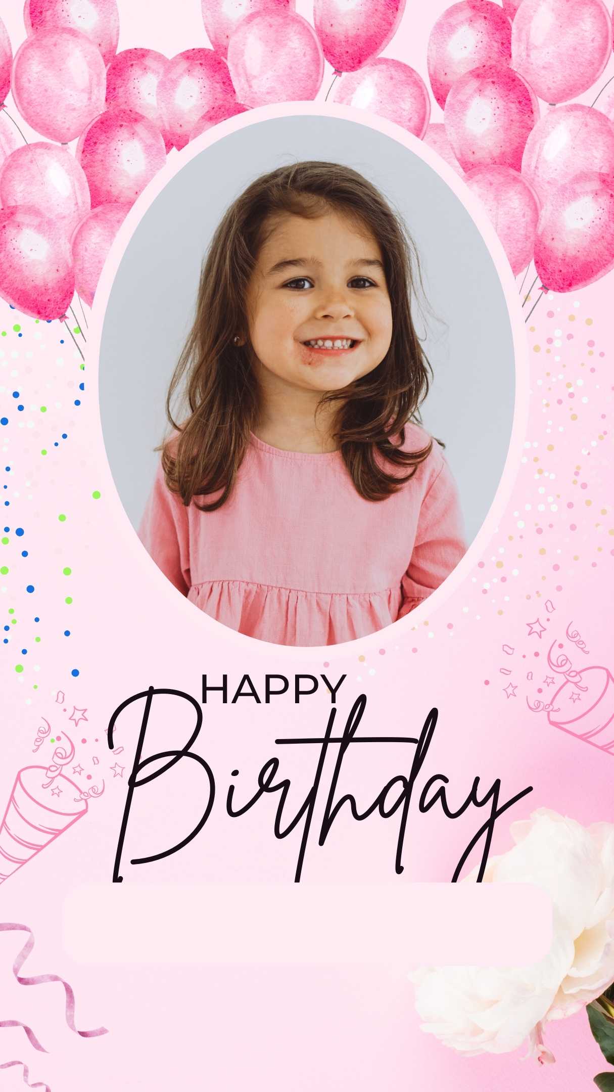 Happy 1st Birthday Girl Wish Tips Make Her Day Magical_tipsforfits.com