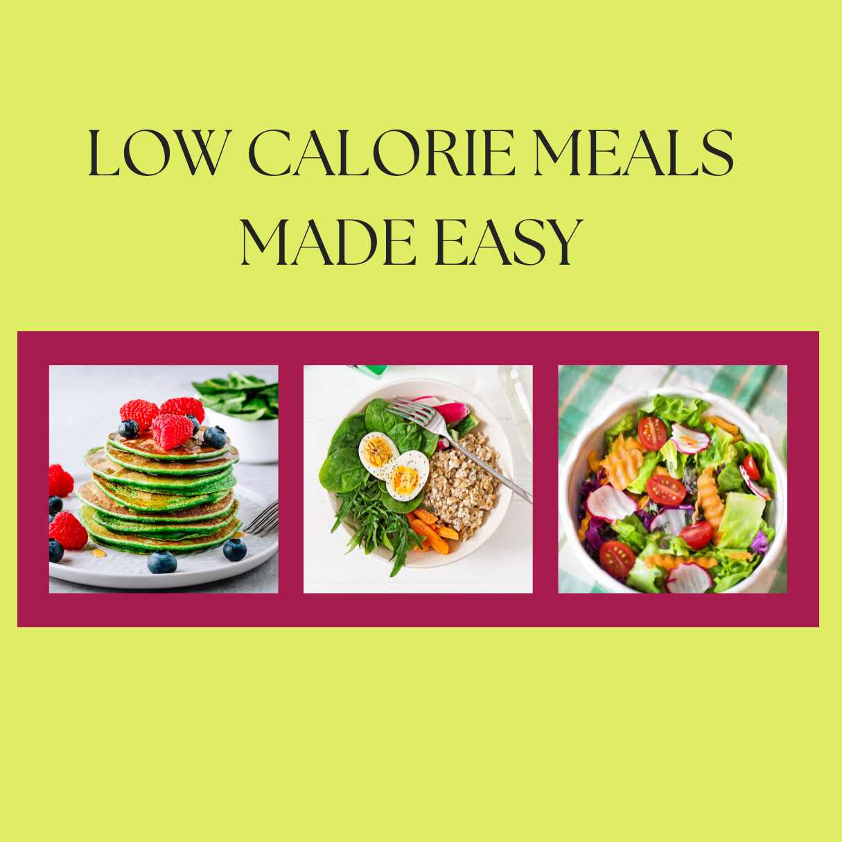 Low Calorie Meals Made Easy Slim Down with Delicious Foods_tipsforfits.com